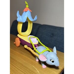 Disney Tinkerbell Fairy Friends Ride Along Mouse Cart Cheese RARE! 2008